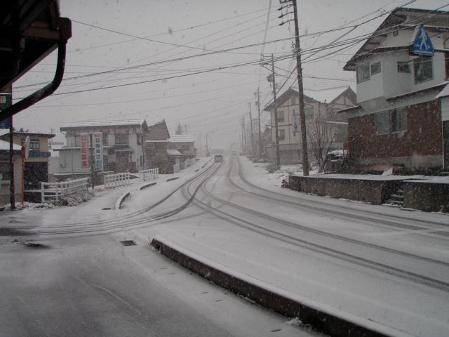 Nozawa First Fall November 2nd 2009 Nozawa Onsen First Fall of Snow