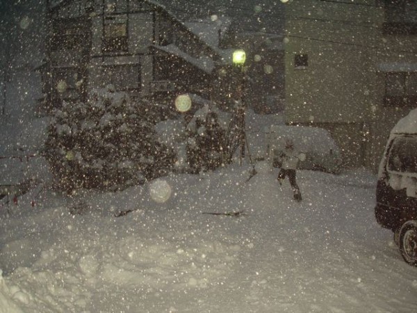 Blizzard in Nozawa Blizzard in Nozawa