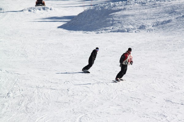 Sliding in Shiga December Shiga Kogen DEcember 9th 2009 Nice day fun snow conditions