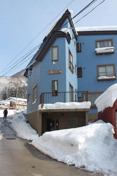 Lodge Nagano Nozawa Onsen from Down Hill Lodge Nagano Nozawa Onsen