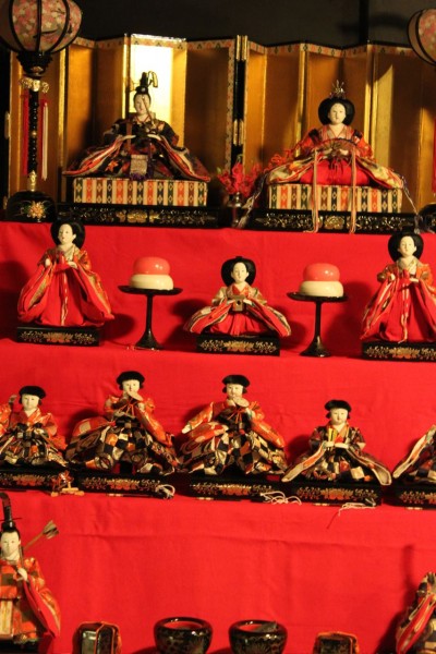 Hinamatsuri or dolls festival in Japan tomorrow. It is also known as girls day