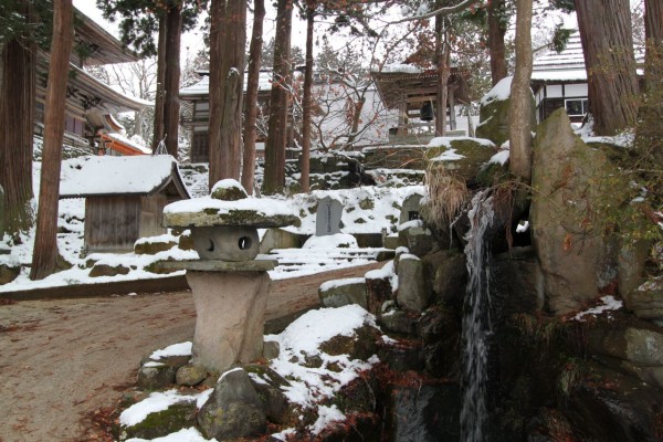 Water is flows thru the veins of Nozawa Onsen